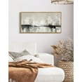 thumbnail image 2 of SHENIFY Abstract Wall Art Decor Color Field Abstract Landscape Illustrations Modern Art Decorative Ready to Hang 8x16in Natural Framed, 2 of 5