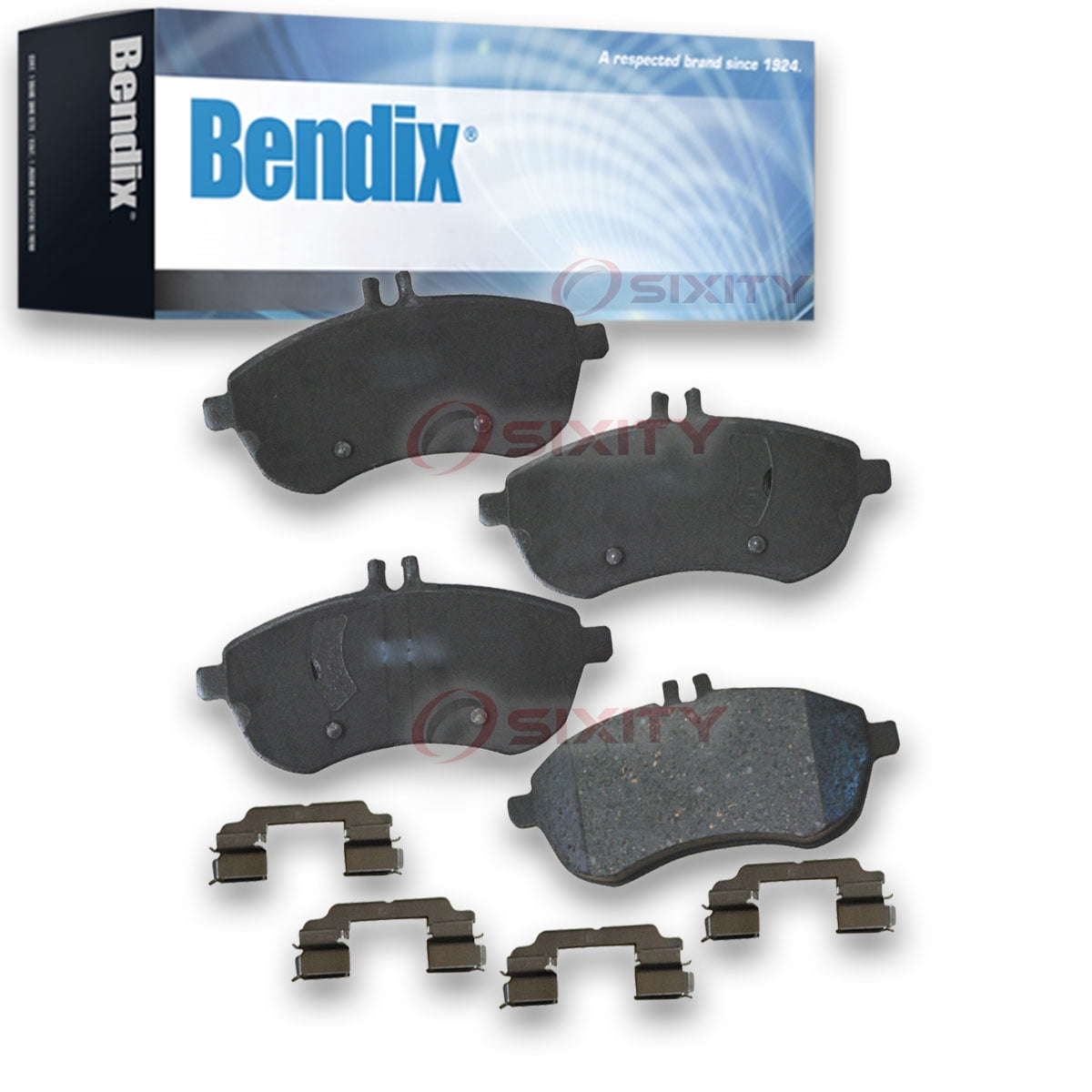 Bendix Brakes Disc Brake Pad Set Fits select: 2008-2011,2013-2014 MERCEDES-BENZ C