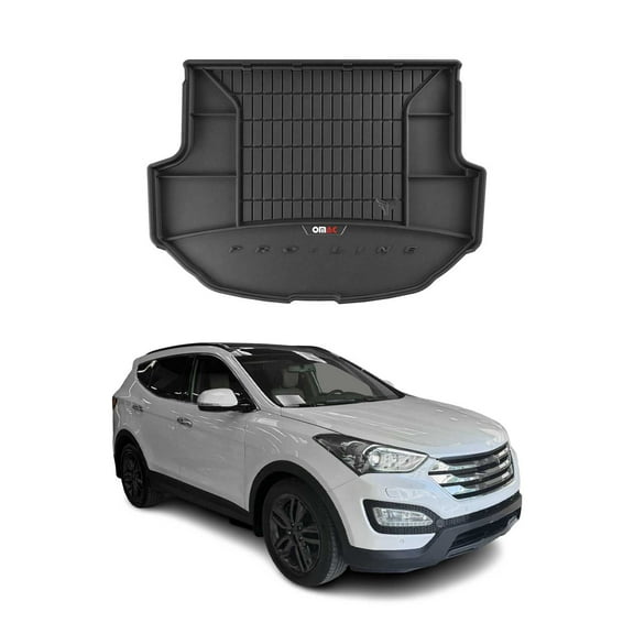 OMAC Premium Cargo Mats Liner for Hyundai Santa Fe 2013-2018 All-Weather