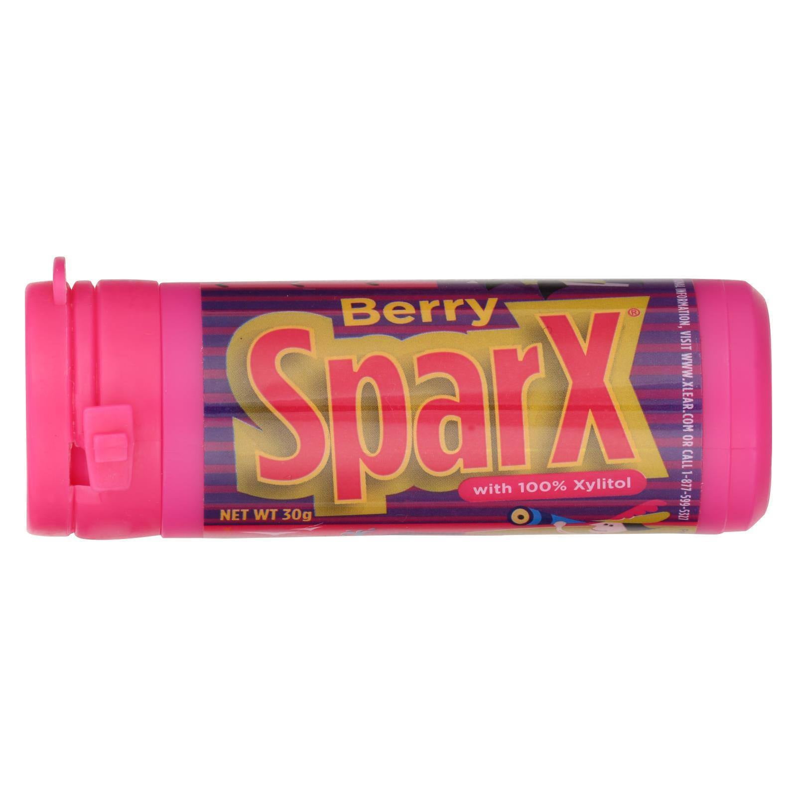 Sparx Candies Berry Xylitol Case of 6 30 GRM