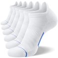 thumbnail image 1 of Calcetines FITRELL Paquete de 6 para Hombre, Corte Bajo, Acolchonados para Correr, 1 of 7