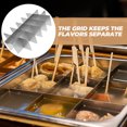 thumbnail image 3 of OULII Metal Divided Pot with Thickened Grid Partition for Hot Pot Cooking and Flavor Separation, 3 of 8