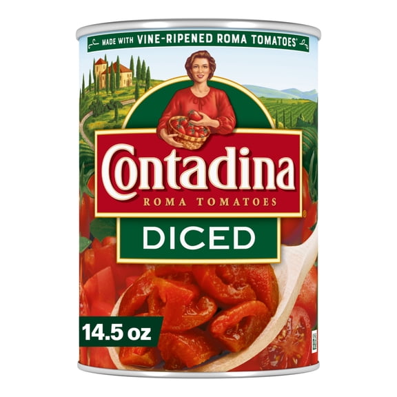 Contadina Diced Tomatoes, 14.5 oz Can