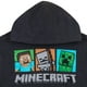 thumbnail image 3 of Paquete de 2 sudaderas con capucha y camiseta de Minecraft Clothing para niños, talla 8, 3 of 6
