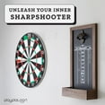 thumbnail image 7 of Platoon Dart Scoreboard & Holder Wall Mount with Bottle Opener - Wood Chalkboard Dart Board Game Room Accessories & Decor for Man Cave Dartboard Cabinet, Storage, 7 of 7