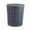 Gray, variant on PPgejGEK Round Laundry Basket with Lid, Large Capacity Imitation Rattan Dirty Clothes Hamper, 42x38x33cm/16.53x14.96x12.99in, Plastic, Black/Gray/White, for Toys Storage, Ventilated