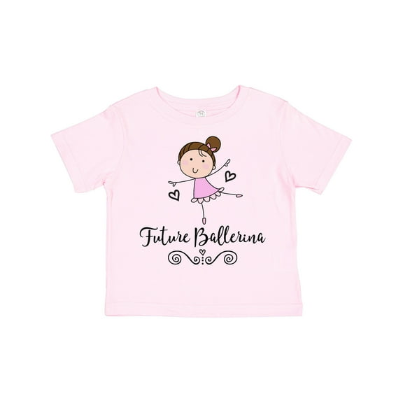 Inktastic Future Ballerina Girls Dance Girls Toddler T-Shirt
