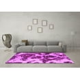 thumbnail image 3 of Ahgly Company Indoor Rectangle Abstract Pink Modern Area Rugs, 2' x 4', 3 of 4
