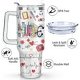thumbnail image 3 of Nurse Gifts for Women, Nurse Tumbler 40 Oz Tumbler with Handle, Cna Gifts Nurses Week Gifts for Nurses, Rn Gifts for Nurses, Nurse Practitioner Gifts, 3 of 6
