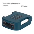 thumbnail image 2 of For Makita 40V Li-Ion Battery with USB with Type-C Battery Holder Charger Adapter USB Battery Adapte, 2 of 5