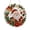 A004- Gray, variant on Christmas Ornament 8 Inch Carousel Style Hanging Decor, Crystal Suncatcher for Home Holiday Display, Gold Accent Christmas Decoration, 1 Piece