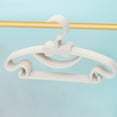 thumbnail image 5 of Coollooc Baby Hangers for Closet - 10 Pack Baby Clothes Hangers, Baby & Kids Hangers for Nursery,Cascading Plastic Childrens Hangers & Infant Hangers for Closet- Space Saving, 5 of 5
