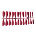 thumbnail image 2 of Uñas postizas mate Vogacara Vino rojo TJP1170-Y3-B1, 2 of 6