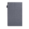 thumbnail image 4 of Case for Amazon HD10/HD10plus 2021/2019/2017/2015, PU Leather Folio Multi-Angle Viewing Stand Card Slots Case with Elastic Band Auto Wake/Sleep Magnetic Case Cover, Gray, 4 of 5