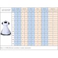 thumbnail image 5 of Conjunto de 6 piezas de delantal de sirvienta francesa Lolita de Anime japonés, disfraz de cosplay, guantes, sombreros y calcetines, 5 of 5