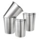 thumbnail image 2 of Paquete de 6 vasos para niños de acero inoxidable de 8 oz, vasos de pinta para niños, vasos de metal duraderos apilables, vasos para beber inastillables con descuento, 2 of 3