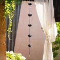 thumbnail image 2 of 47.2 Inch Outdoor Drainage Rain Chain Decoration Rainwater Hanging Drainage Diverter Decoration Chain B2b6 Digging Yard, 2 of 5