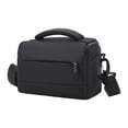 thumbnail image 1 of Bolsa para cámara, bolso de hombro para fotografía, estuche de transporte, correa de hombro ligera Negro, 1 of 9