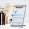 thumbnail image 4 of JIELISI A4 Reading Holder Desktop Document Holder With Adjustable Clip Document Reading Stand For Office/School/Home, 4 of 8