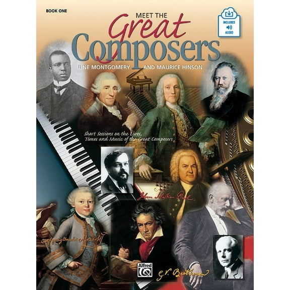 Learning Link: Meet the Great Composers, Bk 1: Short Sessions on the Lives, Times and Music of the Great Composers, Book & Online Audio (Paperback)
