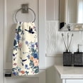 thumbnail image 3 of Spring Floral Hand Towel Set Of 2 Wildflower Decorative Hand Towels Soft High Absorbent Printed Towels Bathroom Decorative Hand Towel Dish Towel Kitchen Sports Gym Yoga Home Decor 15.7X 23.6 Inches, 3 of 7