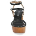 thumbnail image 6 of Journee Womens Emerynn Platform Clog Multi Strap Sandals, 6 of 9