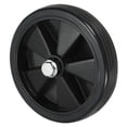 thumbnail image 1 of Unique Bargains 6" Universal Air Compressor Wheel with 0.5" Hole for Easy Mobility, Black, 1 of 5