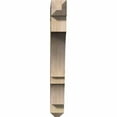 thumbnail image 2 of Ekena Millwork 6"W x 42"D x 48"H Balboa Craftsman Rough Sawn Bracket, Douglas Fir, 2 of 13