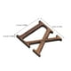 thumbnail image 4 of Reloj de pared DIY sin marco, números romanos 3D de madera grandes, movimiento de cuarzo silencioso para sala de estar, dormitorio, oficina, decoración del hogar, 4 of 6