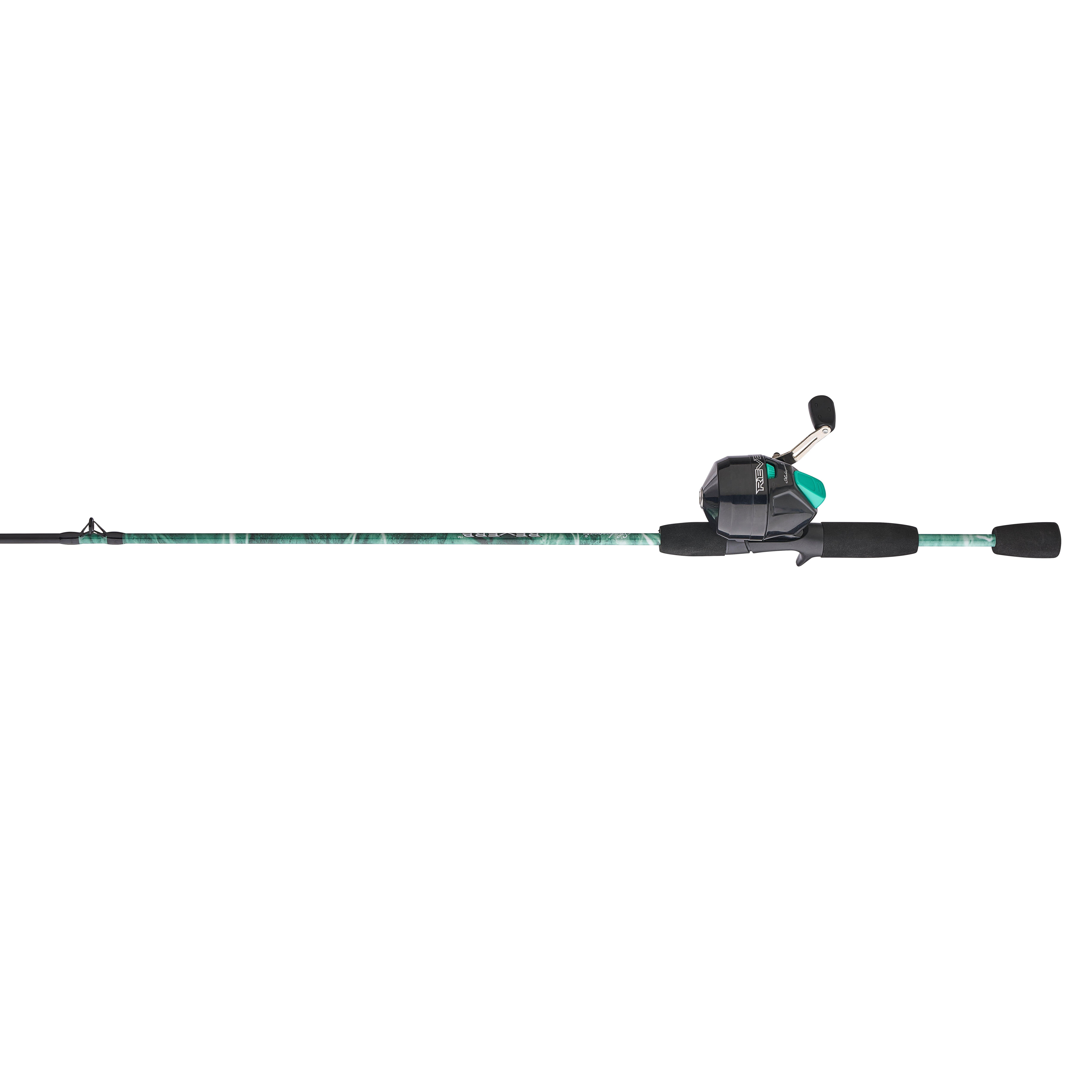 Shakespeare Reverb Spincast Combo 5'6" 2-Piece Spincast Fishing Rod