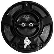 Vortex V3 Gas Cap Black CNC Machined Fuel Cap for Suzuki SV650 GSX-R 600 750 1000 Hayabusa Street Bike (GC520K)