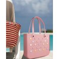 thumbnail image 3 of DizeyBoyo 21PCS Charms for Bogg Bag, Pearls and Colorful Flowers for Bogg Bag Accessories Compatible with Women Rubber Beach Bag Tote Handbag Decoration, 3 of 5