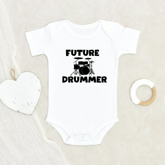 Newbabywishes - Cute Little Drummer Baby Clothes for Boys and Girls - Newborn Baby Clothes