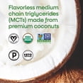 thumbnail image 6 of Nature's Way Organic MCT Oil, Liquid Coconut MCT Oil with C8 & C10, Keto & Paleo Certified, 16 Fl Oz, 6 of 10
