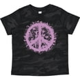 thumbnail image 3 of Inktastic Purple Peace Girls Toddler T-Shirt, 3 of 5