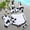 H-White, variant on Kcodviy Girls Zipper Swimsuit Quick Girls Bathing Suits Size 12 Drying Middle and Big Girl Swimsuits Two Cute Boys and Girls Cartoon Youth Swim Suit Girls Cute Children's Swimsuit 18 Years Old