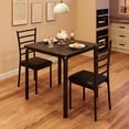 thumbnail image 3 of QinaQin Double Dining Table and Chair Set Features a Square Table and Two Chairs, Saving Space and Perfect for Small Kitchens, Dining Rooms, Apartments, 3 of 7