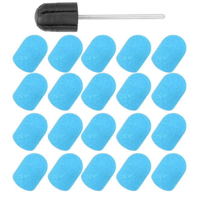 JUEGO DE BROCAS PARA UNADAS DE 13 X 19 MM, TAPAS DE LIJADO PULIR UNAS, VIDRIO, PLÁSTICO, METAL, DISEÑADAS PARA UNAS HERMOSAS, FÁLE DE OPERAR