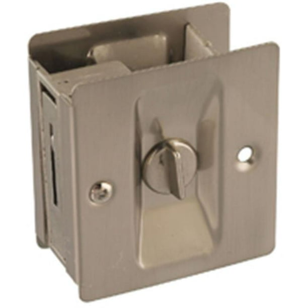 National Hardware N326272 1.4" X 3.4" X 3.8" Satin Nickel Solid Brass