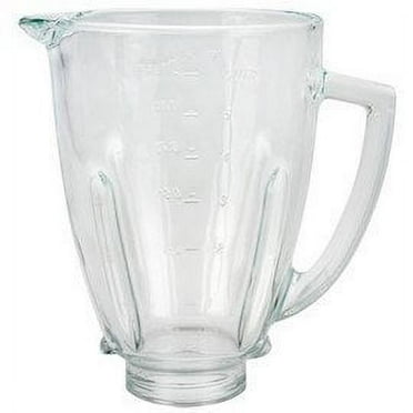 Oster 124461-000-000 Round Glass Blender Jar, 5" Opening