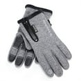 thumbnail image 4 of Sonducket 1 par de guantes térmicos impermeables a prueba de viento para montar, Unisex, pantalla táctil, ciclismo, exteriores, deportes de Escalada Gris METRO, 4 of 6