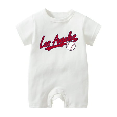 

Baby Clothes Unisex Bodysuit Casual Baseball Letter Print Rompers Jumpsuit For Boy Girl Baby Boy Clothes Toddler Girl Fall Clothes New Born Essentials