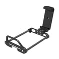 thumbnail image 2 of Marco protector de radio, soporte de aleación de aluminio con soporte para teléfono. Negro, 2 of 9