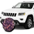 thumbnail image 4 of Housse de Pneu de Rechange Imprimé Libellule Violette Imperméable Universelle Anti-Poussière Protecteur de Roue 14 Pouces 15 Pouces 16 Pouces 17 Pouces, 4 of 5