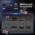 thumbnail image 4 of Cables XLR Bietrun de 30 m, 2 paquetes, premium, resistentes y balanceados, 4 of 8