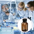 thumbnail image 5 of Unique Bargains 1000mL Amber Reagent Media Graduated Borosilicate Glass Storage Bottle Amber Cap, 5 of 5