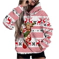 thumbnail image 1 of Sudadera Para Mujer Sudaderas Con Capucha de Moda Sudadera de Invierno de Manga Larga Suéter Estampado Sombrero Suéter Superior Informal Odeerbi  ODB173411, 1 of 8
