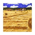 thumbnail image 1 of Hayfield by Moonlight - Canvas, 1 of 10