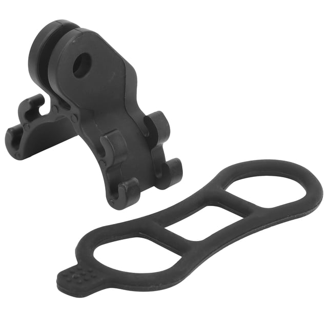 Bicycle Flashlight Holder, Practical Durable And Sturdy Handlebar Light Mount Adjusted In Multiple Stages For Small Medium And Large Riding Lights