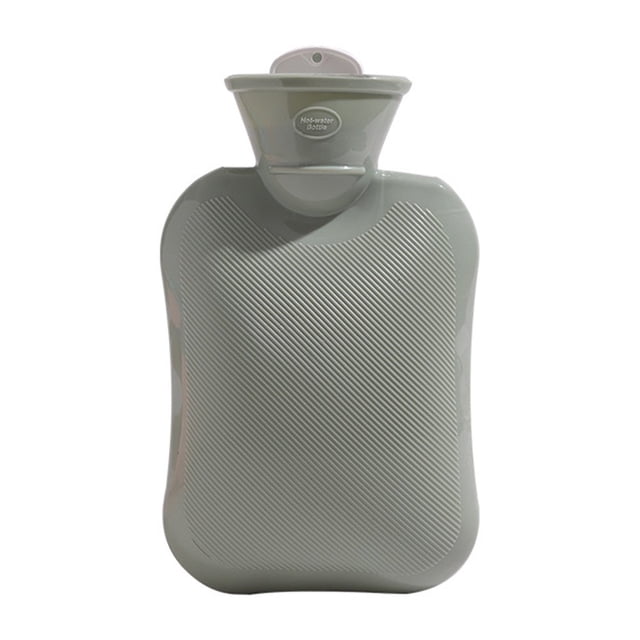 1 Pcs 500ml Hot Water Bottle Eco-friendly Heat Resistant PVC Explosion-proof Hot Water Cover Bag for Home